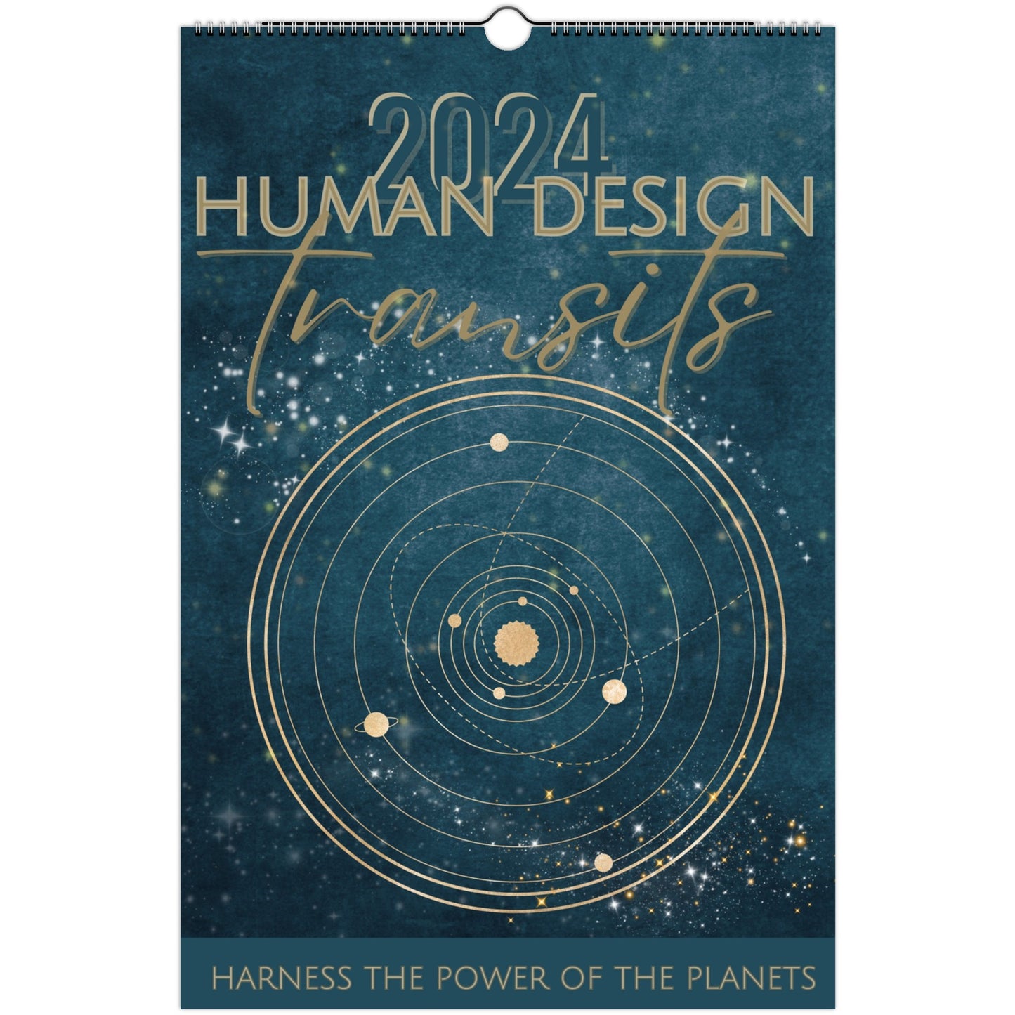 2024 Human Design Transits Wall calendar (US & CA)