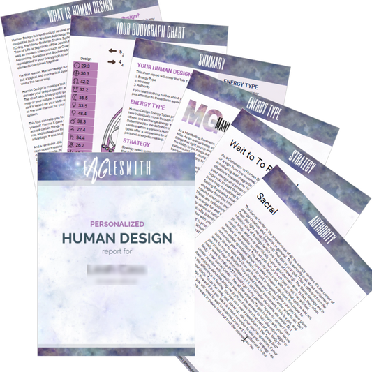 The Big 3 Human Design Report - Personalized